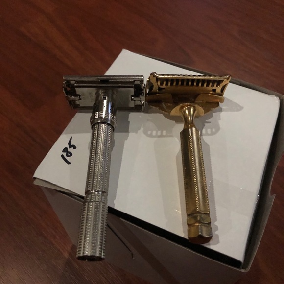 Vintage Gillette razor lot of 2. 1960's Gem junior and Adjustable fat off razor - Picture 3 of 8